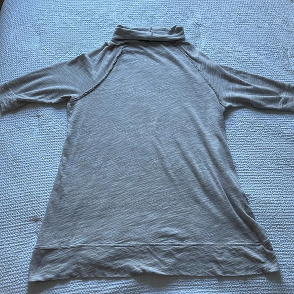 Free People Beach Terri Cacoon Cowl Neck Tunic Dress Vacation Travel Coverup - Picture 6 of 6